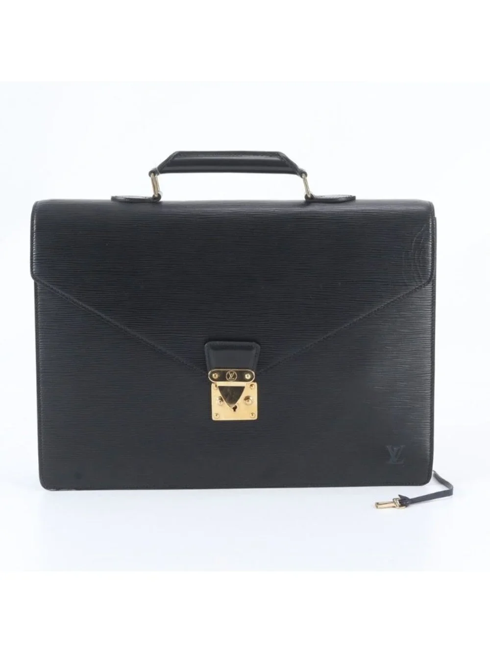 Louis Vuitton Epi Serviette Ambassador Leather Business Briefcase
